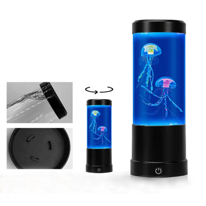 Color Changing Jellyfish Lamp - USB/Battery Powered Night Light for Kids' Bedrooms - Perfect Gift for Boys and Girls!