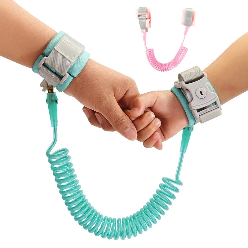 Child Safety Harness Leash anti Lost Adjustable Wrist Link Traction Rope Wristband Belt Baby Kids for Toddler Butterfly