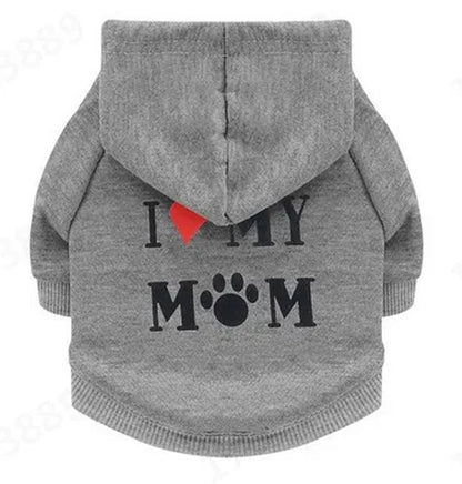 Security Cat Clothes Pet Cat Coats Jacket Hoodies for Cats Outfit Warm Pet Clothing Rabbit Animals Pet Costume for Small Dogs