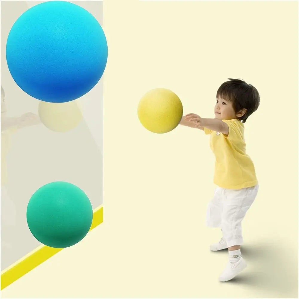 Silent Foam Basketball for Indoor Training - Low Noise Ball for Kids' Activities