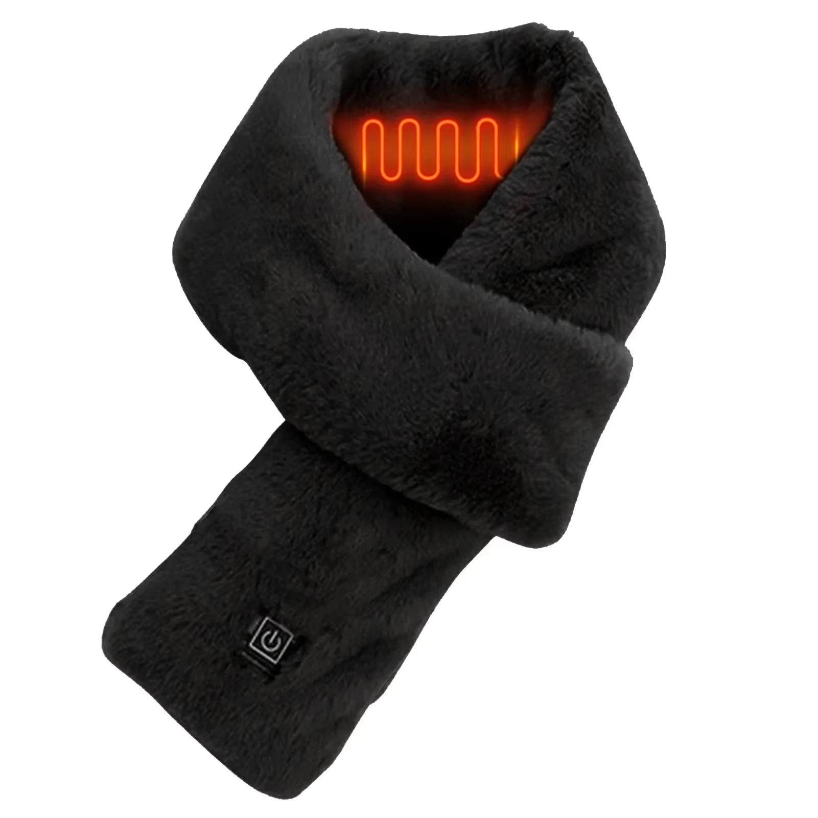 Winter Motorcycle Scarf Temperature Heating Scarf 3 Gears Adjustable USB Rechargeable Electric Heating Neck Scarf Cover Washable